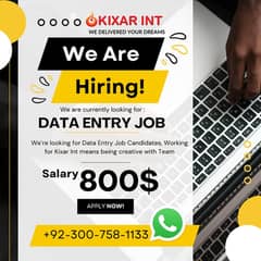 Data Entry Job