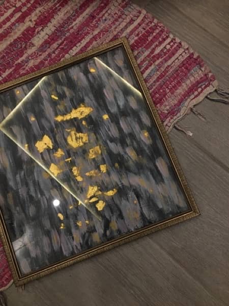 handpainted art work frame 6