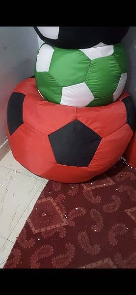 Football bean bags for kids 8