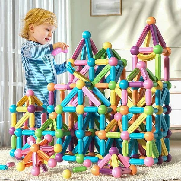 25 Pcs Magnetic Blocks Toy For Kids 2