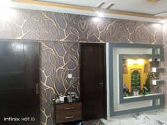 3d flax wall paper water proof washibal sheed