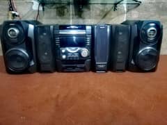 Sony  sound system Mhc_DX8 models ganian working new condition ok ha 0