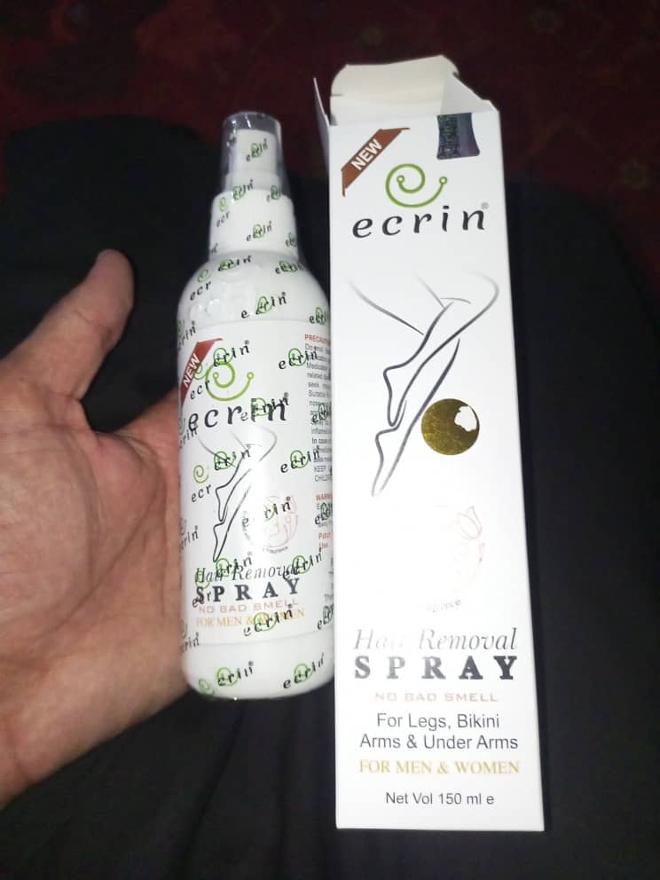 Ecrin Hair Removal Spray For Men and Women | 100% Original 3