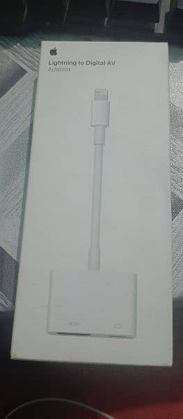 Orignal Apple Lightning to Digital Av Adapter 0