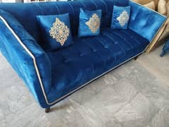 6 seater sofa / sofa set / sofa / poshish sofa / furniture / valvet