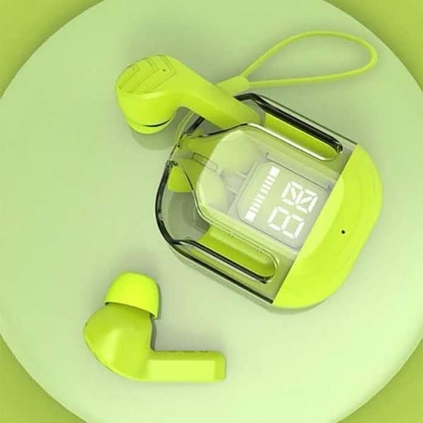 Transparent Air 31 Digital Display Case earbuds 2