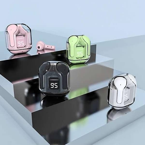 Transparent Air 31 Digital Display Case earbuds 3