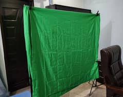 Backdrop Complete Kit with 3 Backrgounds, 2 Stands, 4 Rods and 3 Clips