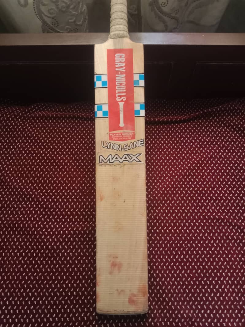 Hard ball kit with English willow bat 7