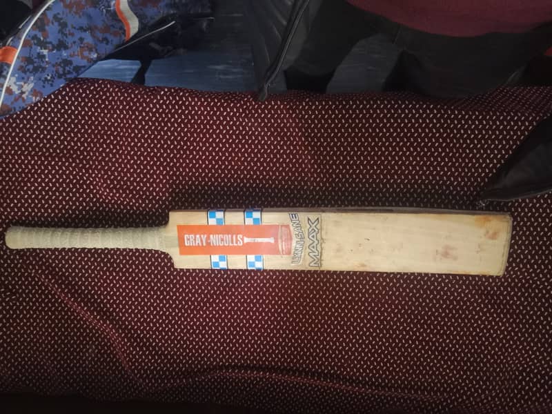 Hard ball kit with English willow bat 8