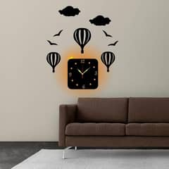 wall clock with light 0