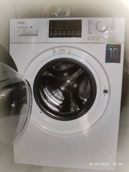 Haier HW100-BP14826 Front Load Automatic Washing Machine 0