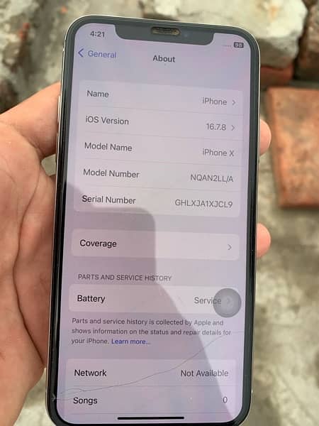 iPhone X 256 Gb 10 by 10 condition 0325-4735997 number 3