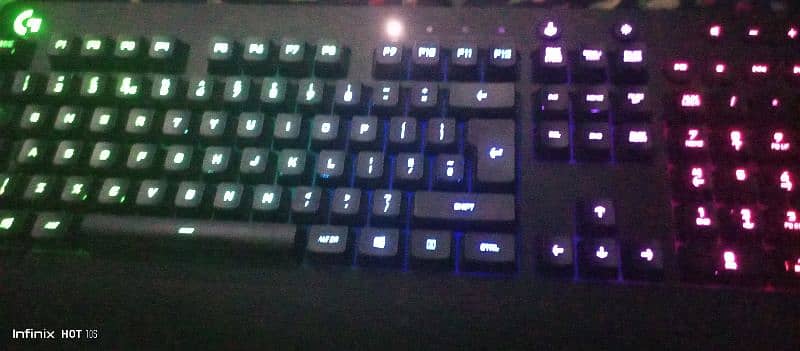 Logitech G213 RGB Gaming Keyboard 3