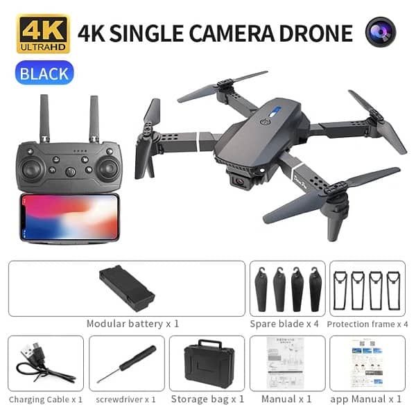 DM97 Foldable Camera Drone High Quality Camera Drone 3