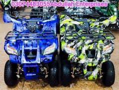 110cc fully  recondition quad bike ATV 4 wheel delivery all Pak.