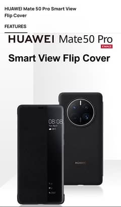 Mate 50 Pro Original Flip Cover 0