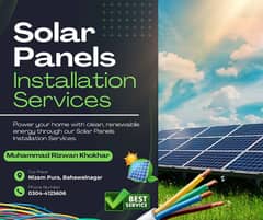 Solor System Installation Service Available In Bahawalnagar 0