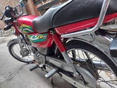 honda cd70cc  10 by 9 fully original   back and frond tyre brand New