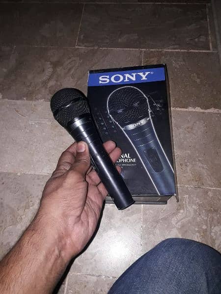 Sony Mic (Professional Dynamic Microphone) 3