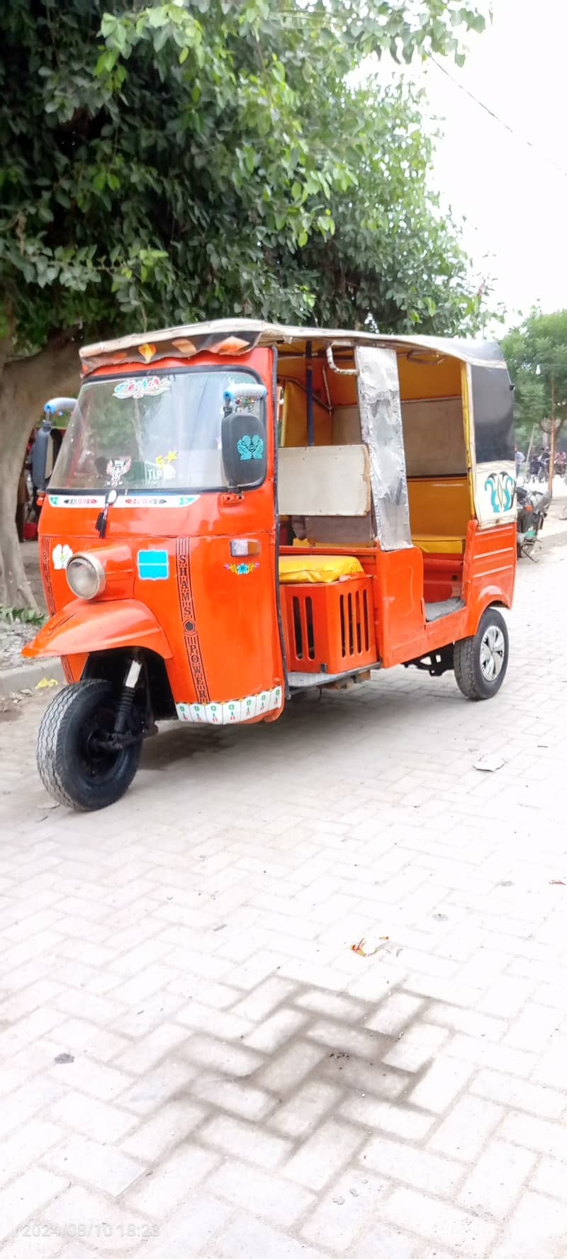 Shams-Power-2016,6-Seater,Disc-Brake,PetRoL Rickshaw,Engine FuLL ok 0