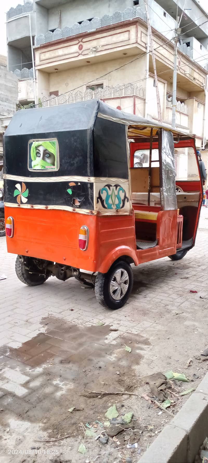 Shams-Power-2016,6-Seater,Disc-Brake,PetRoL Rickshaw,Engine FuLL ok 4