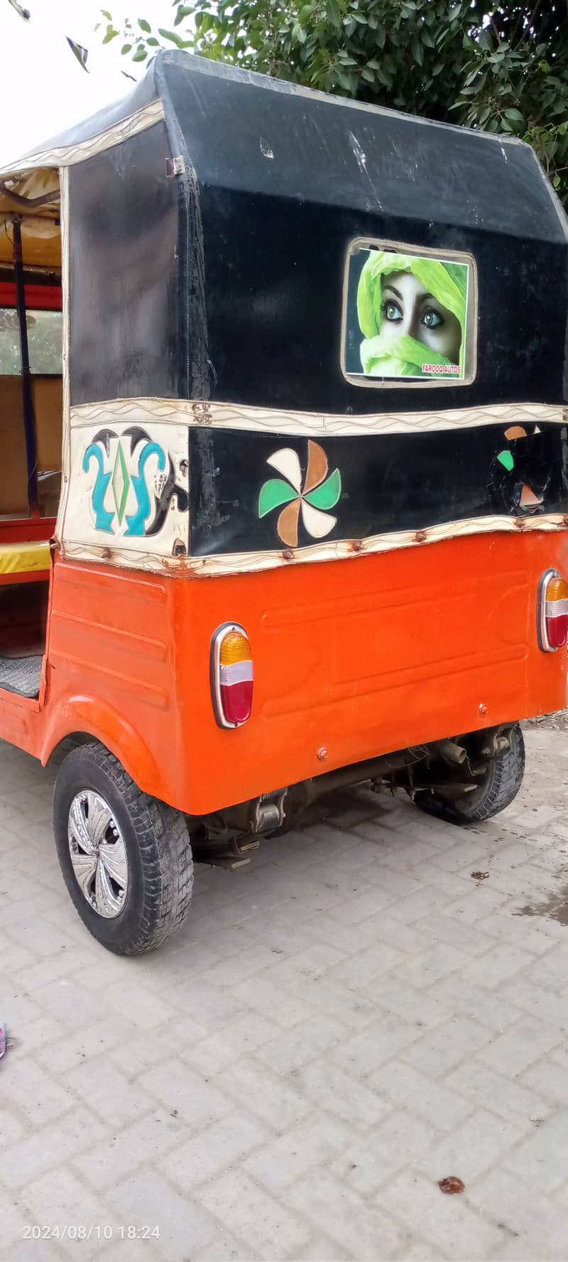 Shams-Power-2016,6-Seater,Disc-Brake,PetRoL Rickshaw,Engine FuLL ok 9