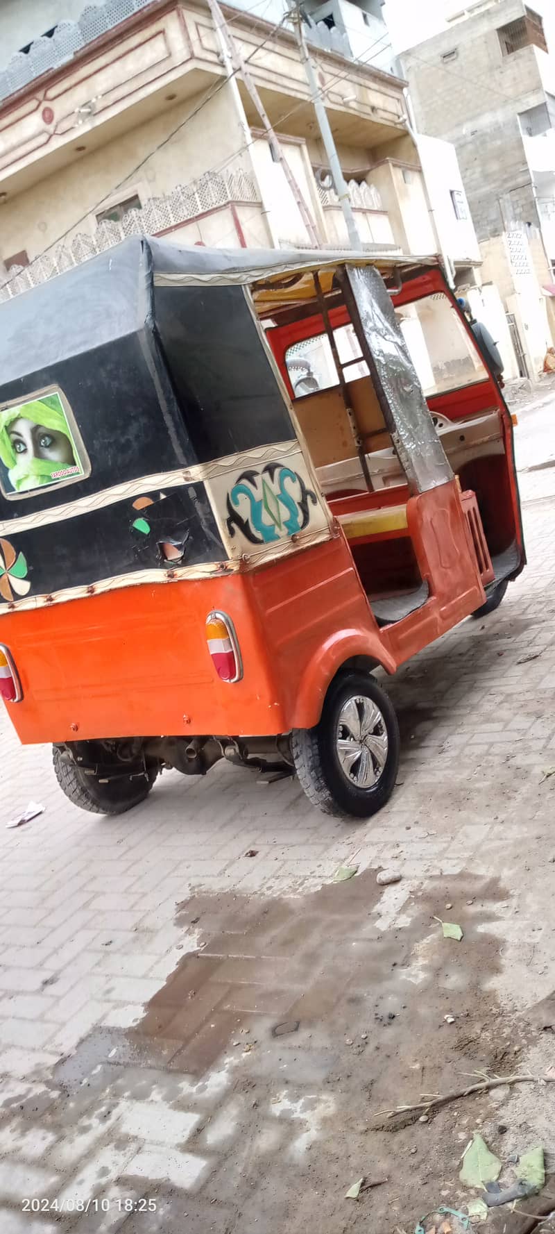 Shams-Power-2016,6-Seater,Disc-Brake,PetRoL Rickshaw,Engine FuLL ok 11