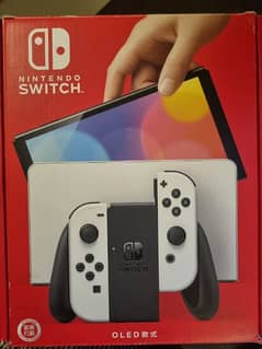 Nintendo Switch Oled White with Splatoon 3