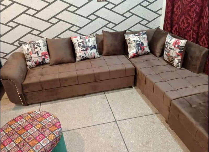 ALMUSLIM FURNITURE MALL OFFERS BUMPER SALE ON L SHAPE SOFA  ONLY 27999 1