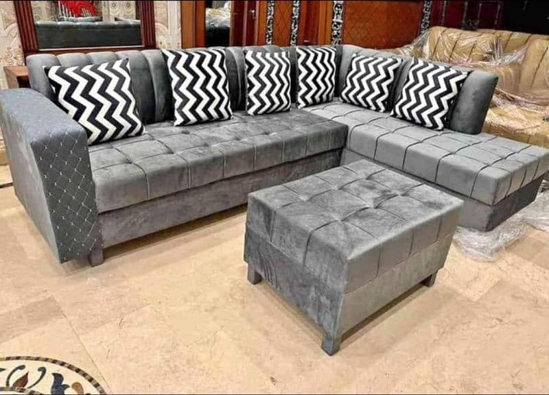 ALMUSLIM FURNITURE MALL OFFERS BUMPER SALE ON L SHAPE SOFA  ONLY 27999 2