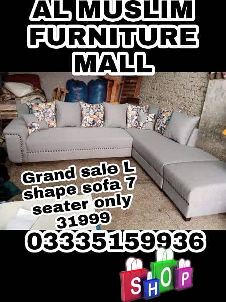 BUMPER SALE OFFERS L SHAPE SOFA SET ONLY 27999 2