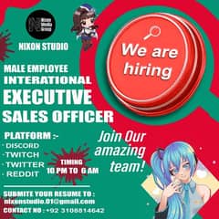 We are hiring for the Twitter, Twitch, and Discord Chat-based