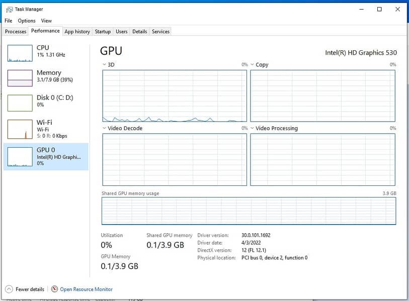 Dell Optiplex 7040 Small Form Desktop, Intel Core i3 6th gen 3.7Ghz, 7