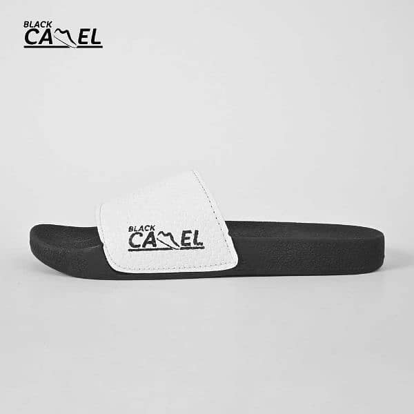 Black Camel Cobra Texture Slide White 0