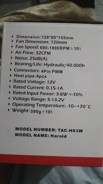 Thunder Harold Rgb Cpu cooler 1