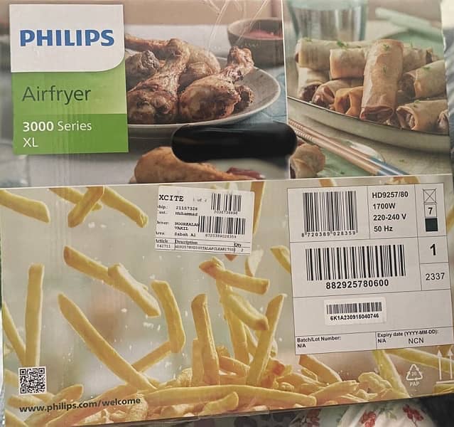 Air fryer Philips XL 3000 /“series 1