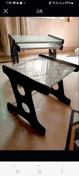 glass table set for sale 2