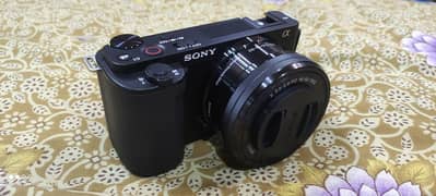 Sony ZV-E10 with 16-50mm Lens – Compact 4K Vlogging Camera