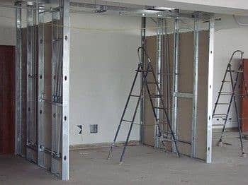 Office Partition, Office Renovation, Gypsum Board Drywall Partition 16