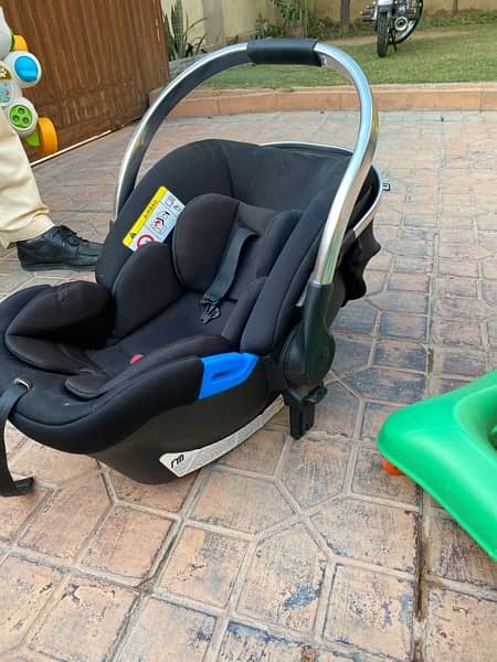 mothercare pram and baby carrier/ baby swing 1