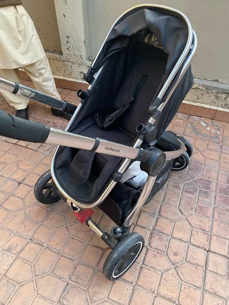 mothercare pram and baby carrier/ baby swing 5