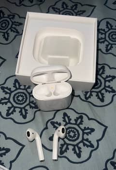 Original Apple Airpods generation 2 with charging case. MV7N2ZP/A