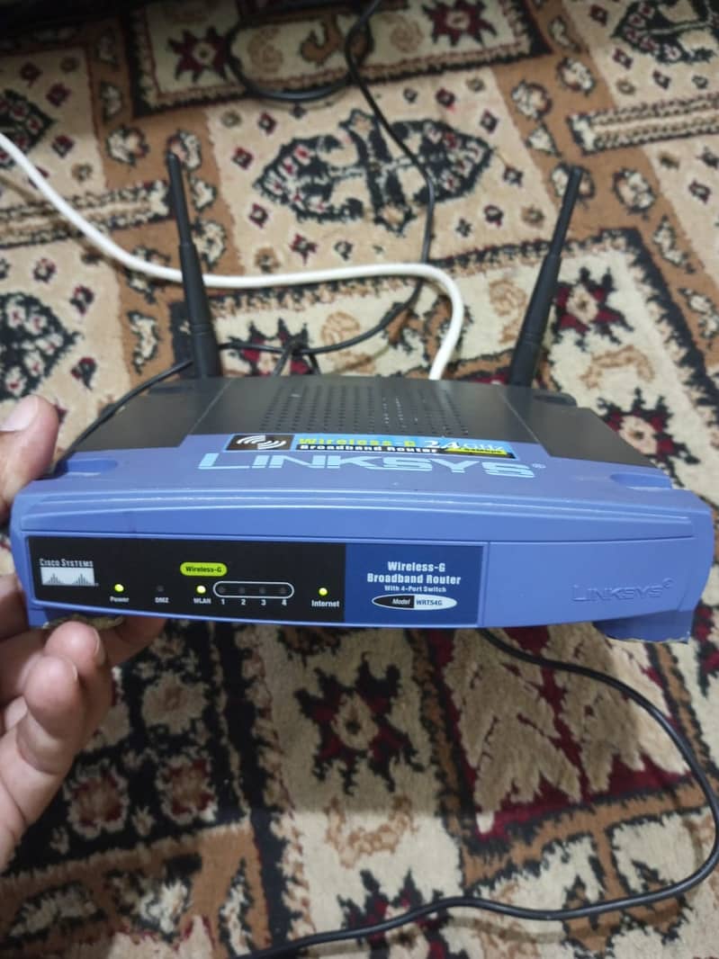 Linksys Cisco router 3