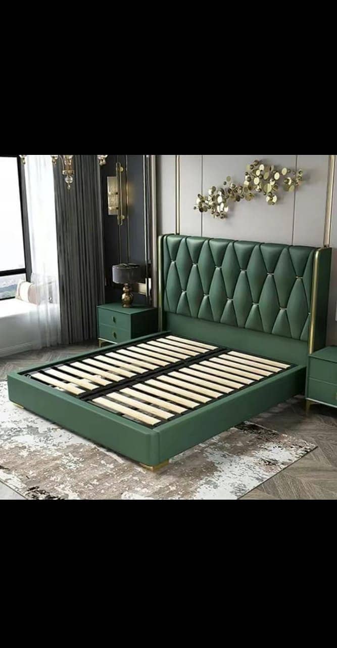 Double Bed,bed,poshish bed,bed for sale,bed set,furniture for sale 10