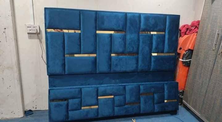 Double Bed,bed,poshish bed,bed for sale,bed set,furniture for sale 16