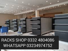 Racks/ wall rack/ Gondola rack/ store rack/ cash counter/ Trolleys/bin