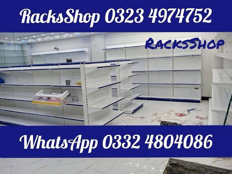 Racks/ wall rack/ Gondola rack/ store rack/ cash counter/ Trolleys/bin 10