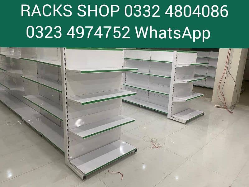 Racks/ wall rack/ Gondola rack/ store rack/ cash counter/ Trolleys/bin 16