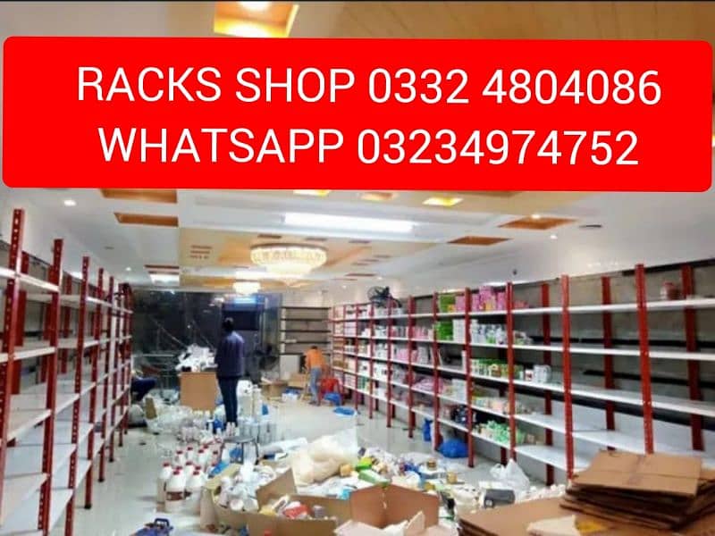 Racks/ wall rack/ Gondola rack/ store rack/ cash counter/ Trolleys/bin 3